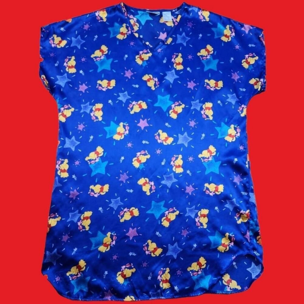 Disney Winnie the Pooh Piglet Stars Nightgown Pajamas Whimsygoth